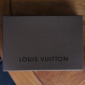Louis Vuitton Dark Brown Logo Gift Box